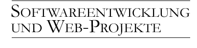 Softwareentwicklung und Web-Projekte